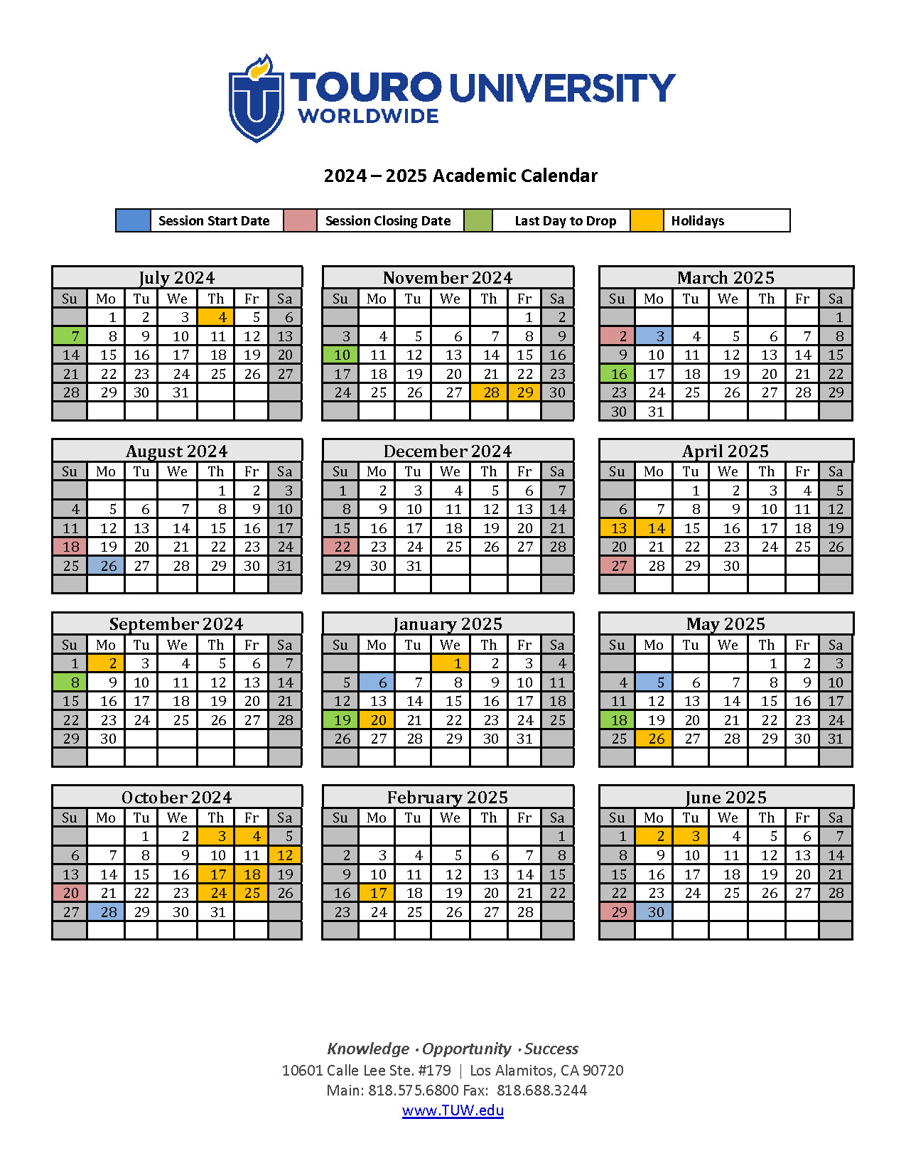 5 Essential Dates in Academic Calendar Spring Semester
