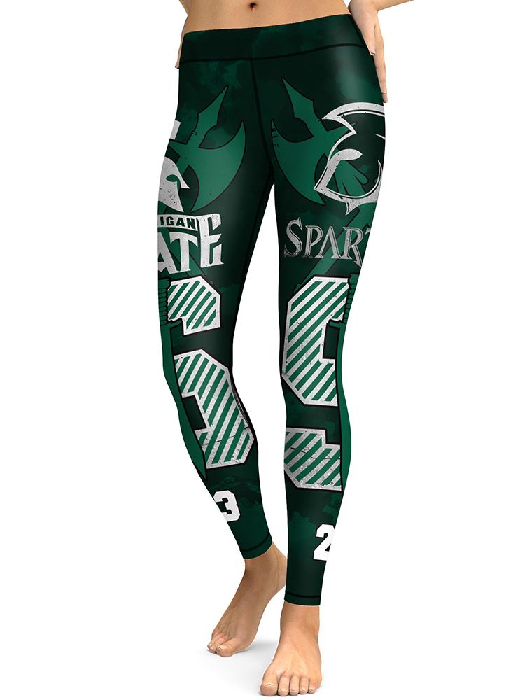 Michigan State Spartans Leggings for Fans and Athletes Alike
