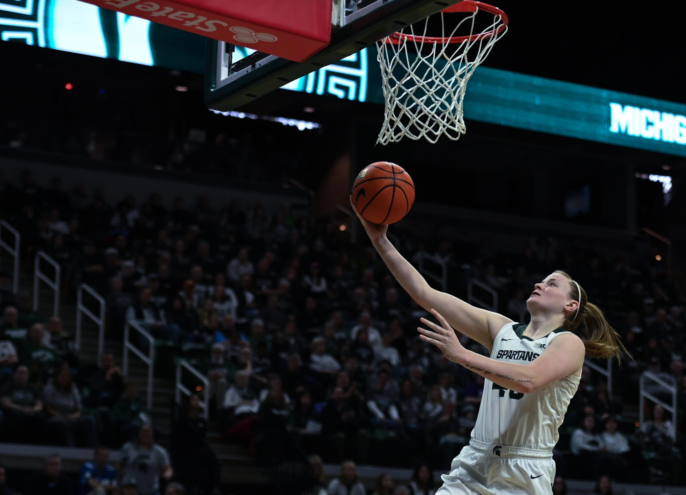 Msu Women S Basketball Jenna Allen S Play Led Successful Season