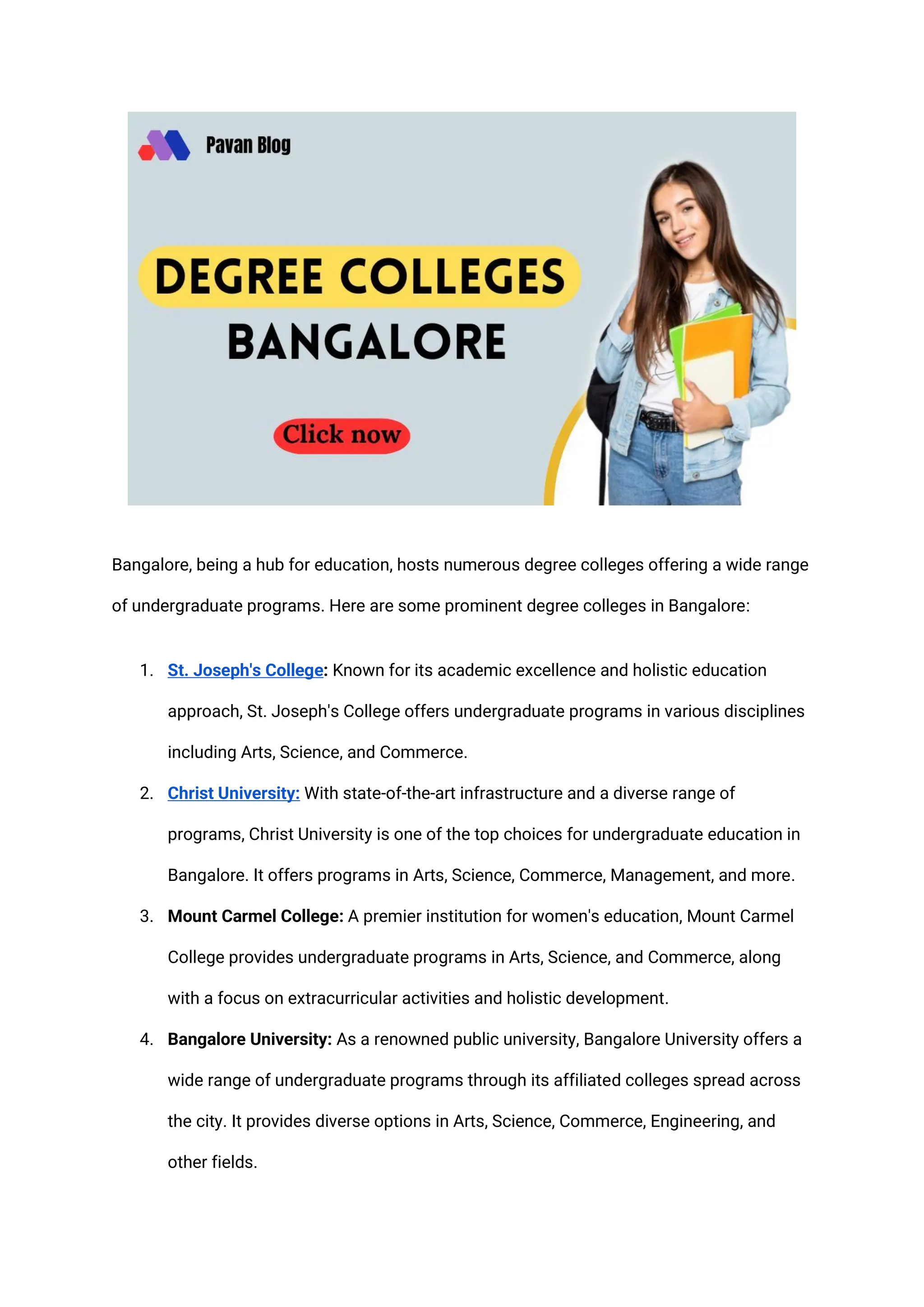 Top Undergraduate Degree Colleges to Consider for Your Future